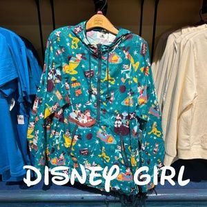 Mickey Mouse “Play in the Park” Packable Rain Jacket ALL SIZES AVAILABLE